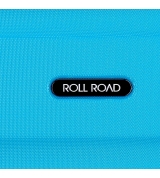 Juego de Maletas Rígidas 55-65-75cm Roll Road Flex Azul Claro0