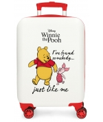 Maleta de cabina Winnie & Piglet rígida 50 cm