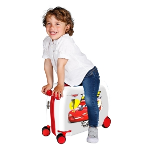 Maleta infantil 2 ruedas multidireccionales Cars Joy