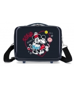 Neceser ABS Mickey & Minnie Ship Always Be Kind Adaptable Marino