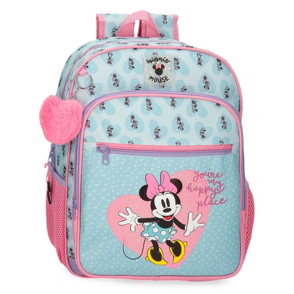 Mochilas escolares para niñas y niños, mochilas para estudiantes, ropa de  calle, mochila de Minnie Mouse