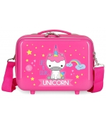 Neceser ABS Roll Road Little Me Unicorn Rosa