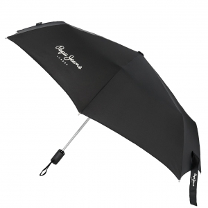 Paraguas Pepe Jeans Teo Doble Automático Negro