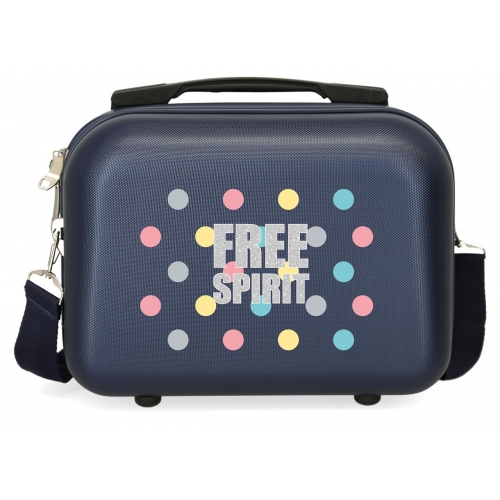 Neceser ABS Movom Free Dots Azul Marino
