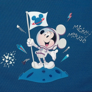 Estuche Mickey on the Moon Dos compartimentos