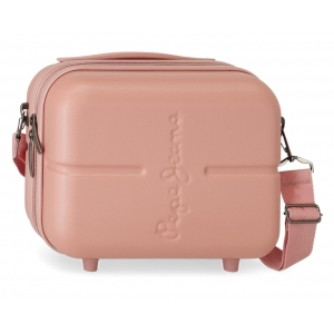 Neceser ABS adaptable a trolley Pepe Jeans Highlight rosa claro