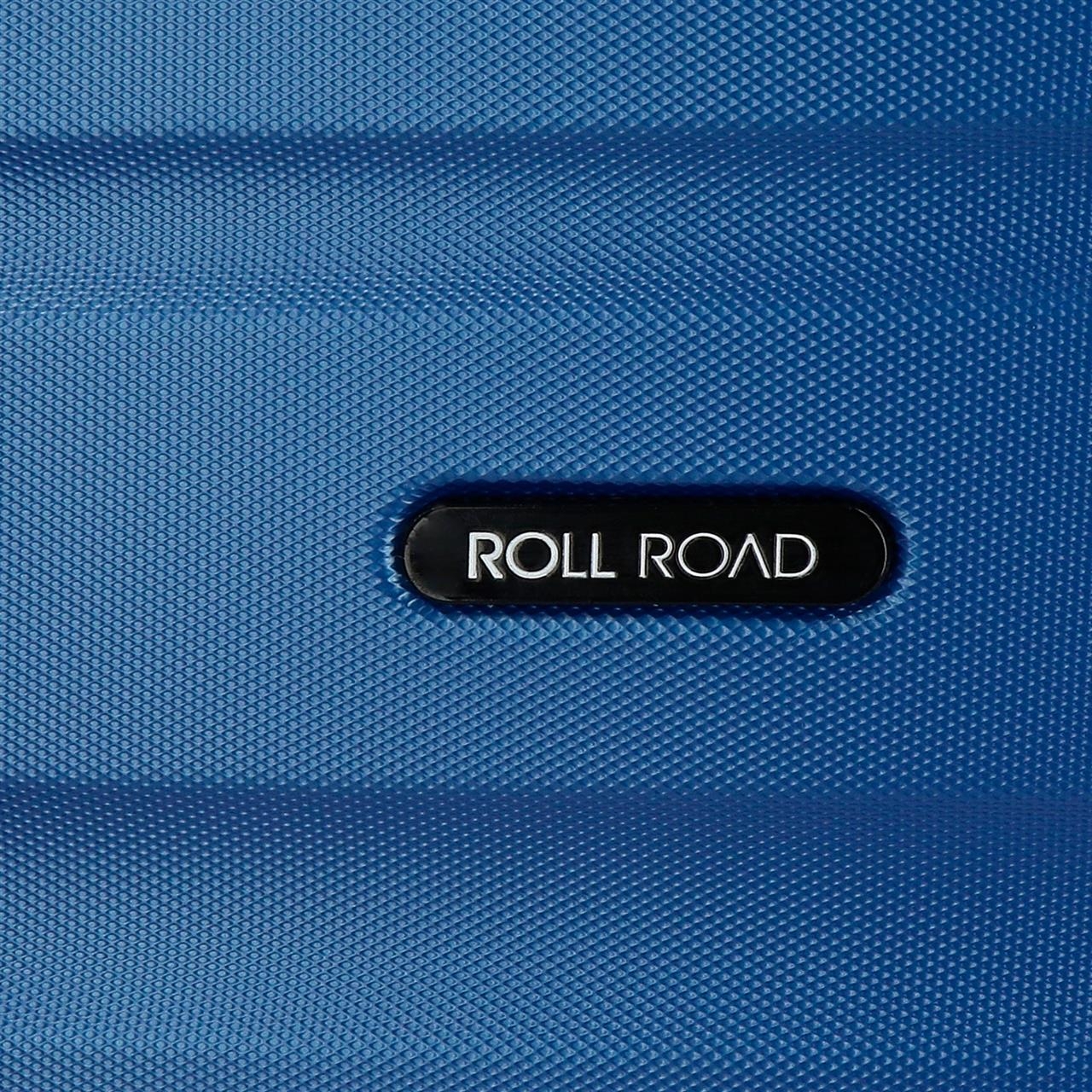 Maleta de Cabina Rígida 55cm Roll Road Flex Azul