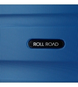 Maleta de Cabina Rígida 55cm Roll Road Flex Azul0