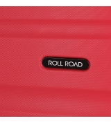 Maleta de Cabina Rígida 55cm Roll Road Flex Rojo0