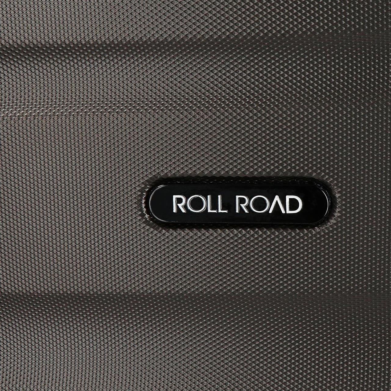 Maleta Mediana Rígida 65cm Roll Road Flex Antracita