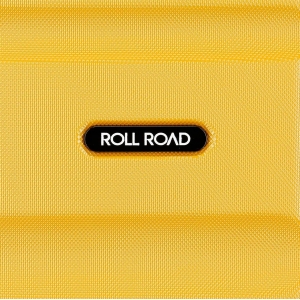 Maleta de Cabina Roll Road Flex rígida expandible  55cm ocre