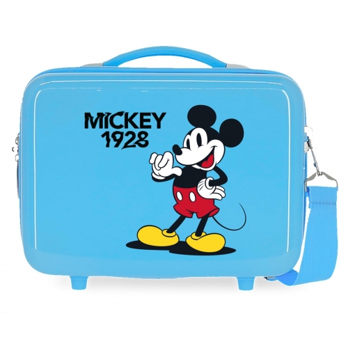 Neceser ABS Mickey 1928 That´s Easy Adaptable Azul