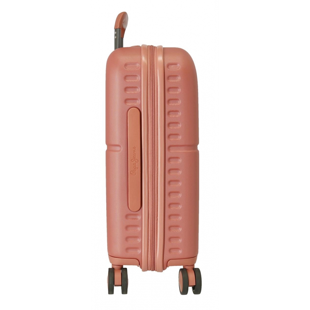 Maleta de cabina Pepe Jeans Jane terracota rígida 55cm