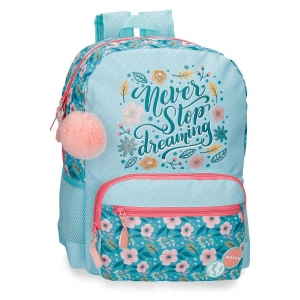 Mochila 42cm Movom Never Stop Dreaming adaptable