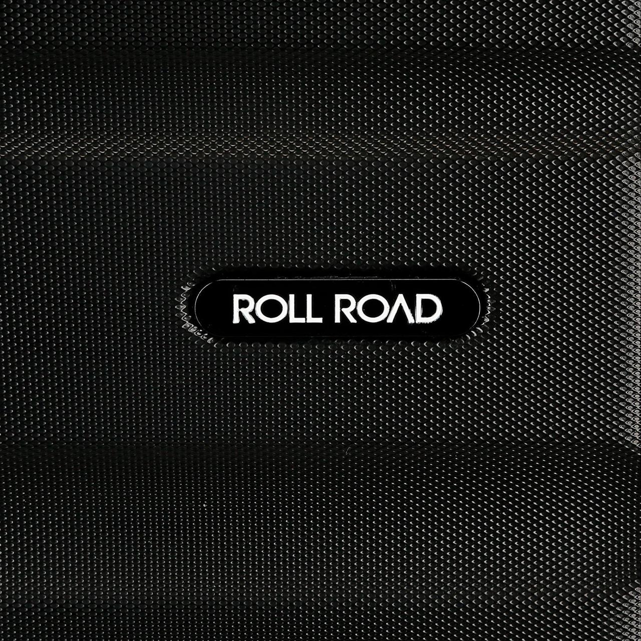 Juego de Maletas Rígidas 55-65-75cm Roll Road Flex Negro