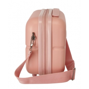 Neceser ABS adaptable a trolley Pepe Jeans Carina rosa claro