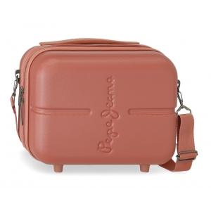 Neceser ABS adaptable a trolley Pepe Jeans Highlight terracota