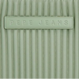 Monedero Pepe Jeans Aurora dos compartimentos verde