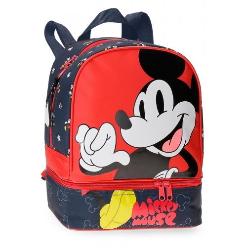 Mochila Preescolar Con Carro Mickey Mouse Fashion 47321T1