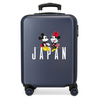 Maleta de cabina rígida  Disney Trip to Japan  55 cm marino