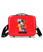 Neceser ABS Mickey´s Party Rojo