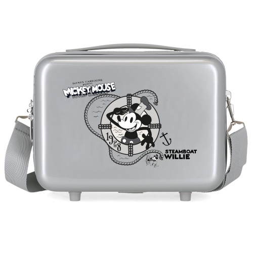 Neceser ABS Disney 100 Mickey steamboat