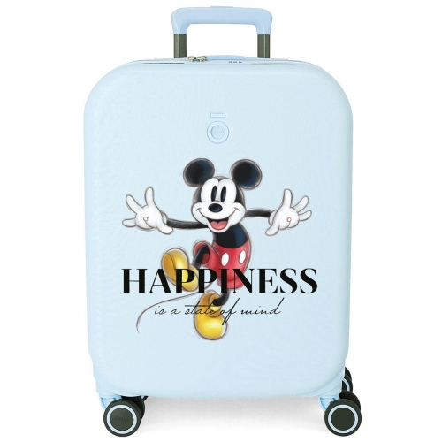 Maleta de cabina Disney 100 Happiness  55 cm Turquesa 