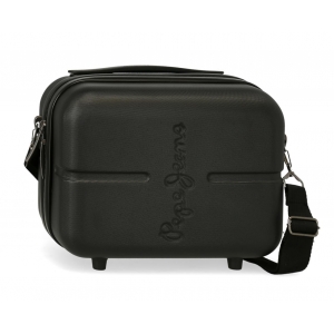 Neceser ABS adaptable a trolley Pepe Jeans Highlight negro