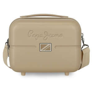 Neceser ABS adaptable a trolley Pepe Jeans Accent champagne