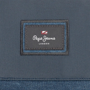 Bolsa de mano Pepe Jeans Court azul marino con asa lateral