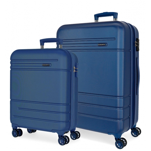 Juego de maletas rígidas 55-68cm Movom Galaxy azul marino