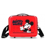 Neceser ABS Mickey Mouse Fashion Adaptable Rojo